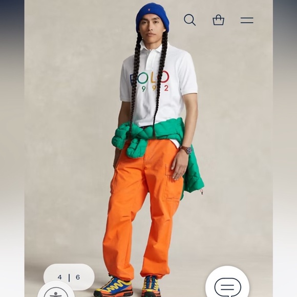 NWT Polo Ralph Lauren Classic Fit Polo 1992 Mesh Polo Shirt - Picture 4 of 9